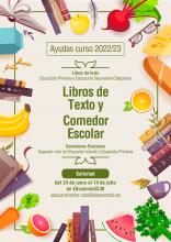 CARTEL AYUDAS LIBROS COMEDOR 22-23